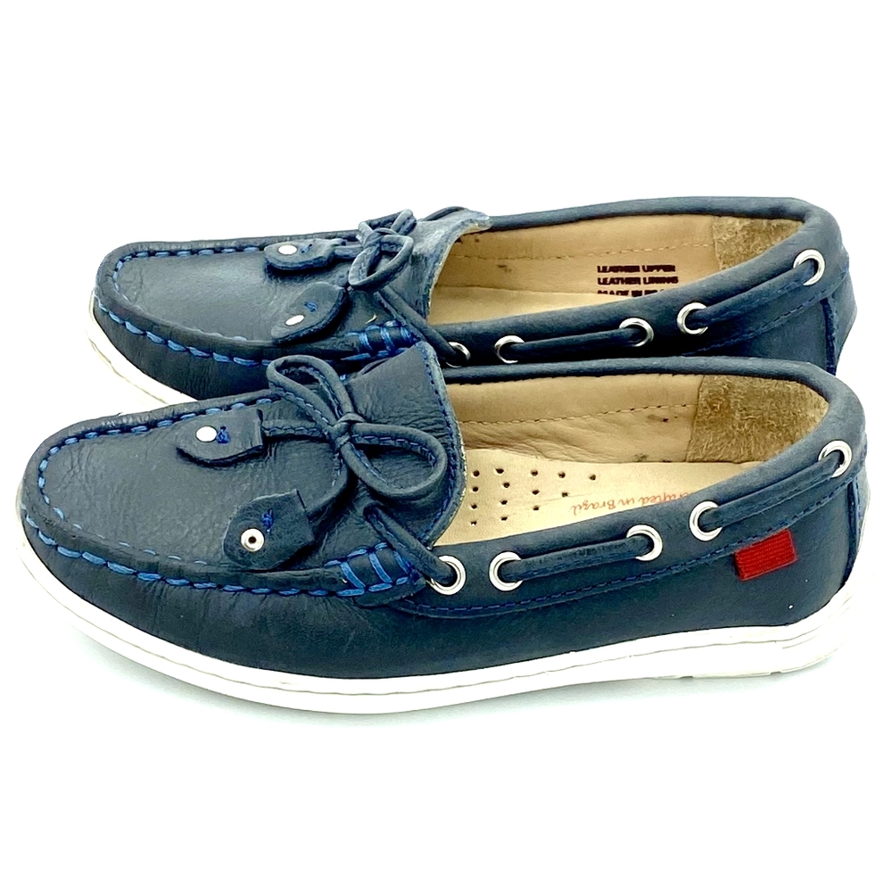 EUC Marc Joseph NY leather boat shoe